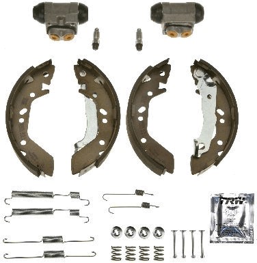 Bromsbackar, sats, Bakaxel, Bak Trw Brake kit BK2609 TRW