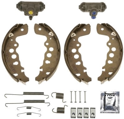 Bromsbackar, sats, Bak Trw Brake kit BK2935 TRW