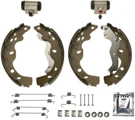 Bromsbackar, sats, Bak Trw Brake kit BK2940 TRW