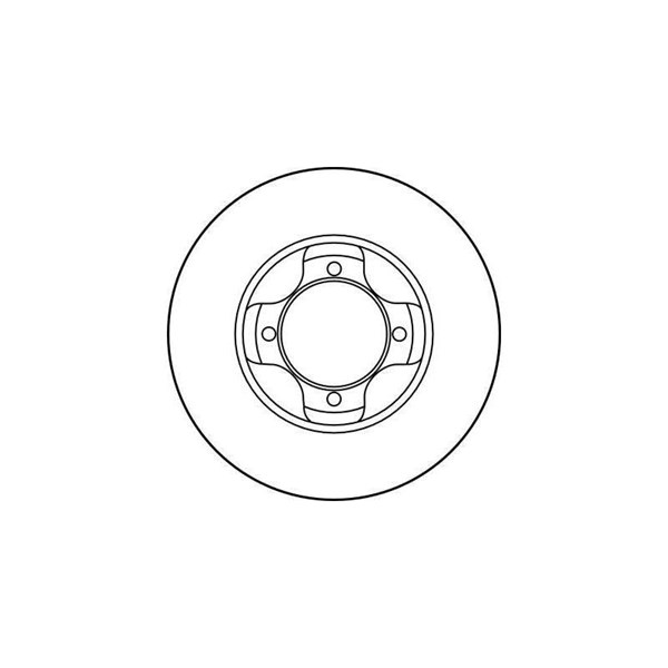 Bromsskiva Ventilerad, Framaxel Trw DF1964 TRW Bromsskiva Ventilerad, Framaxel Trw DF1964 TRW