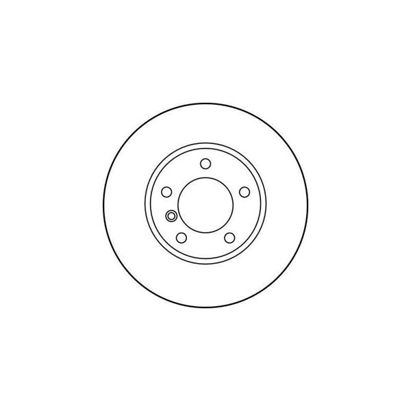 Bromsskiva Ventilerad, Framaxel Trw DF2769 TRW