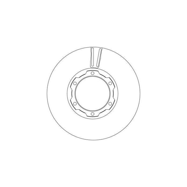 Bromsskiva Ventilerad, Framaxel Trw DF4145S TRW Bromsskiva Ventilerad, Framaxel Trw DF4145S TRW
