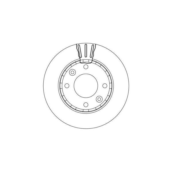 Bromsskiva Ventilerad, Framaxel Trw DF4171 TRW Bromsskiva Ventilerad, Framaxel Trw DF4171 TRW