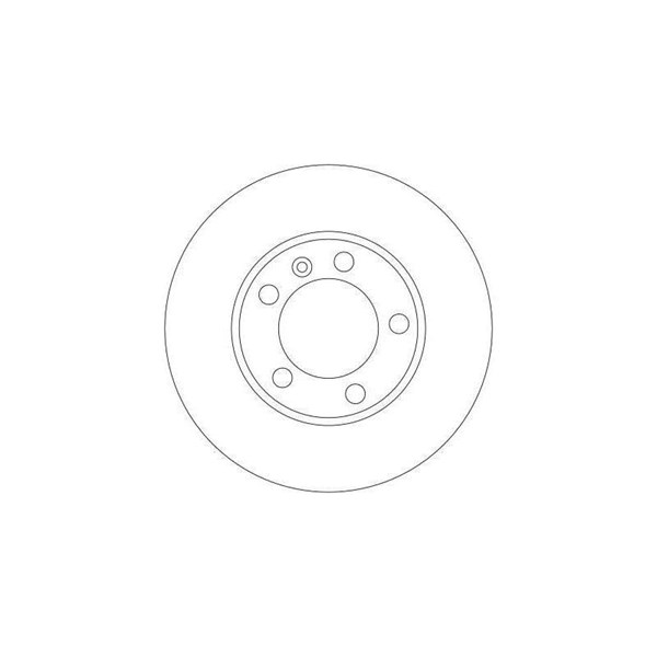 Bromsskiva Ventilerad, Framaxel Trw DF4249S TRW