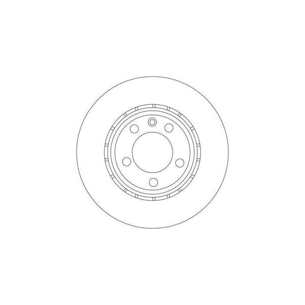 Bromsskiva Ventilerad, Framaxel Trw DF4275S TRW
