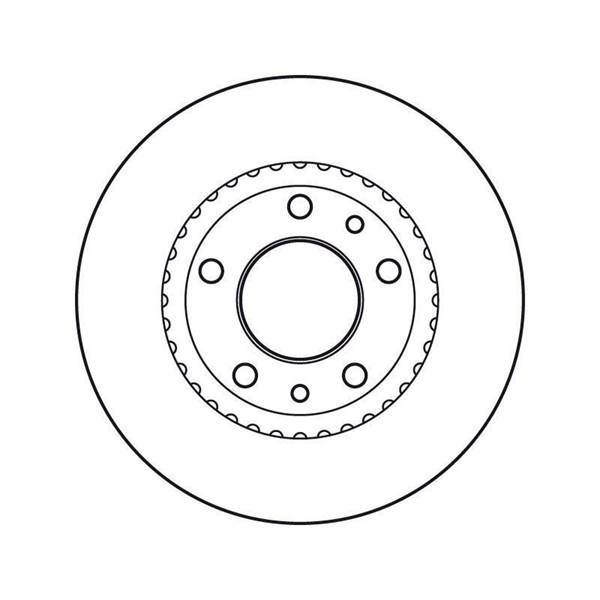 Bromsskiva Ventilerad, Framaxel Trw DF4836S TRW Bromsskiva Ventilerad, Framaxel Trw DF4836S TRW