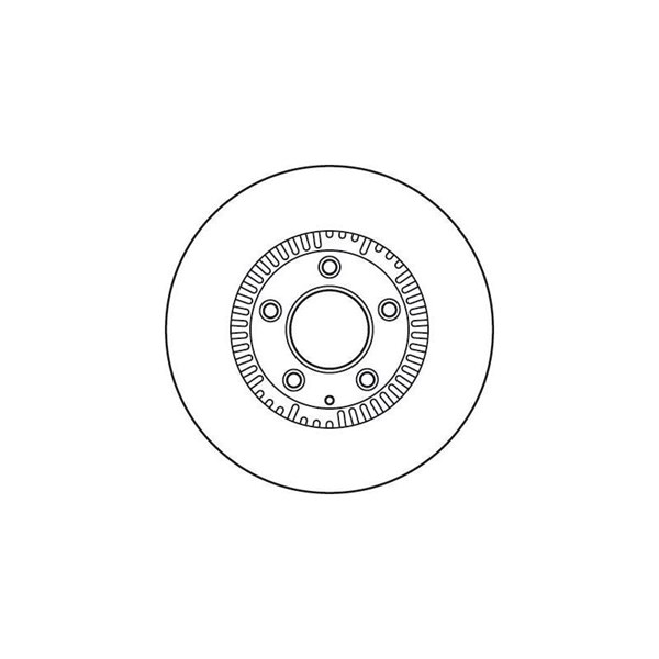 Bromsskiva Ventilerad, Framaxel Trw DF6067S TRW