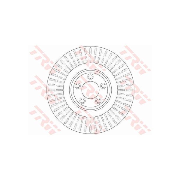 Bromsskiva Ventilerad, Framaxel Trw DF6146S TRW