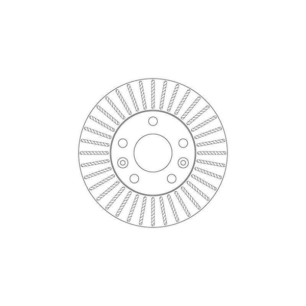 Bromsskiva Ventilerad, Framaxel Trw DF6200 TRW