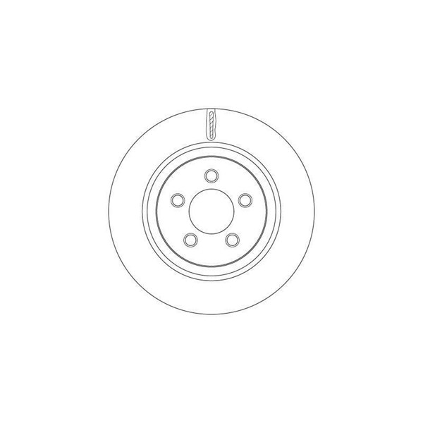 Bromsskiva Ventilerad, Framaxel Trw DF6263 TRW