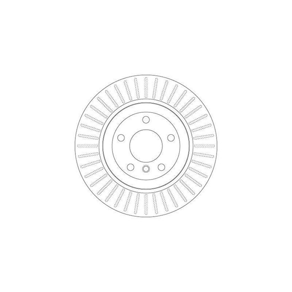 Bromsskiva Ventilerad, Bakaxel Trw DF6299 TRW Bromsskiva Ventilerad, Bakaxel Trw DF6299 TRW