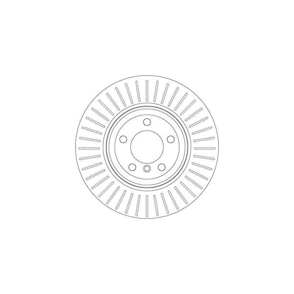 Bromsskiva Ventilerad, Bakaxel Trw DF6476S TRW Bromsskiva Ventilerad, Bakaxel Trw DF6476S TRW