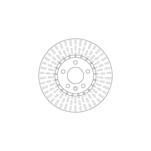 Bromsskiva Ventilerad, Framaxel Trw DF6499S TRW