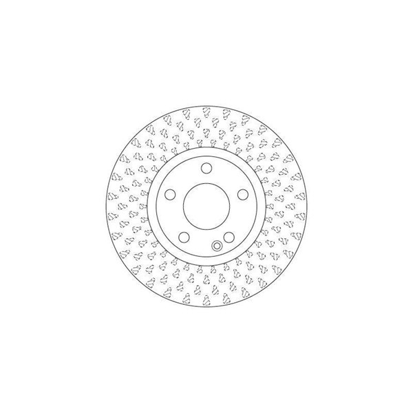 Bromsskiva Ventilerad, Framaxel Trw DF6501 TRW Bromsskiva Ventilerad, Framaxel Trw DF6501 TRW