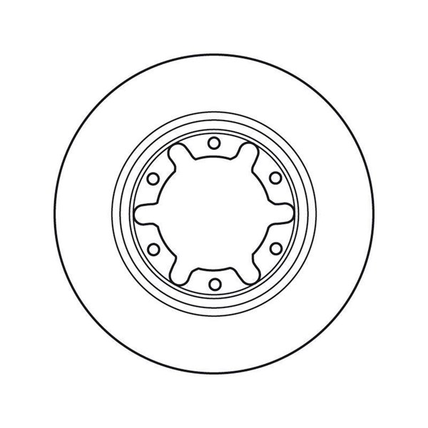 Bromsskiva Ventilerad, Framaxel Trw DF7305S TRW Bromsskiva Ventilerad, Framaxel Trw DF7305S TRW