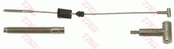 Vajer, parkeringsbroms, Fram Trw GCH1904 TRW