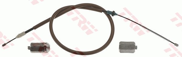 Vajer, parkeringsbroms, Bak, Höger bak, Höger Trw GCH252 TRW