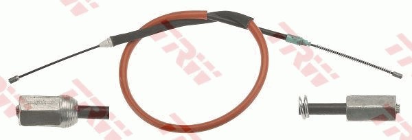 Vajer, parkeringsbroms, Vänster Trw GCH2690 TRW