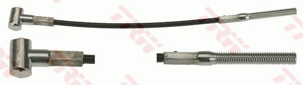 Vajer, parkeringsbroms, Fram Trw GCH405 TRW
