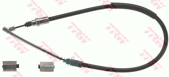 Vajer, parkeringsbroms, Bak, Höger Trw GCH565 TRW