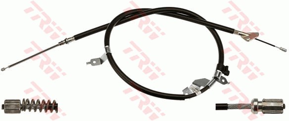 Vajer, parkeringsbroms, Vänster bak Trw GCH620 TRW