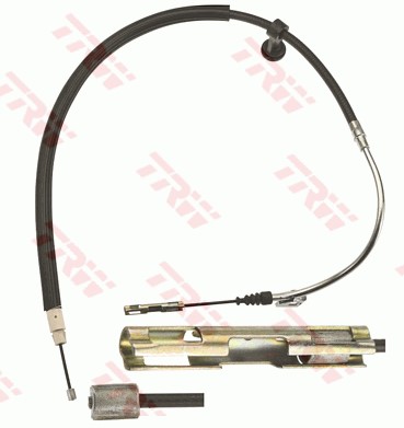 Vajer, parkeringsbroms, Mitt Trw GCH693 TRW