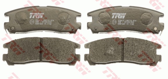 Bromsbeläggsats, Bakaxel Trw Cotec GDB1023 TRW