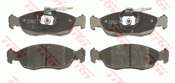 Bromsbeläggsats, Framaxel Trw Cotec GDB1104 TRW