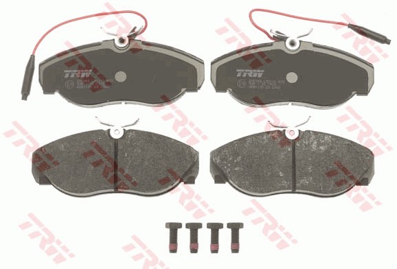 Bromsbeläggsats, Framaxel Trw Cotec GDB1105 TRW