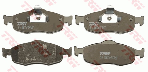 Bromsbeläggsats, Framaxel Trw Cotec GDB1107 TRW