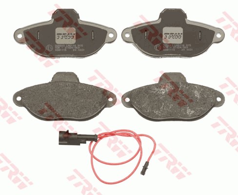 Bromsbeläggsats, Framaxel Trw Cotec GDB1115 TRW