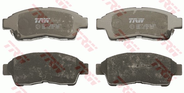 Bromsbeläggsats, Framaxel Trw Cotec GDB1143 TRW