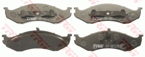 Bromsbeläggsats, Framaxel Trw Cotec GDB1153 TRW