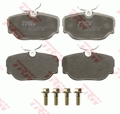 Bromsbeläggsats, Bakaxel Trw Cotec GDB1155 TRW