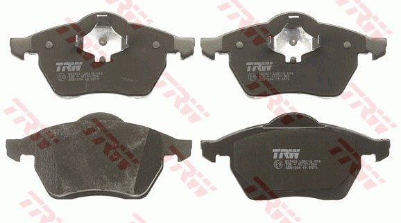 Bromsbeläggsats, Framaxel Trw Cotec GDB1204 TRW
