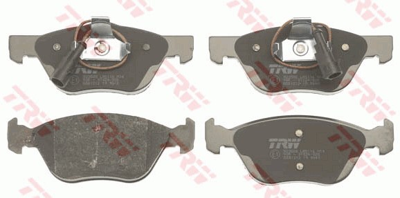 Bromsbeläggsats, Framaxel Trw Cotec GDB1212 TRW