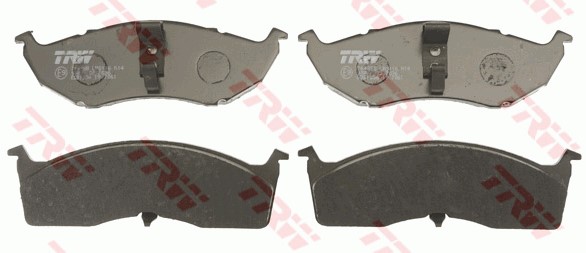 Bromsbeläggsats, Framaxel Trw Cotec GDB1236 TRW