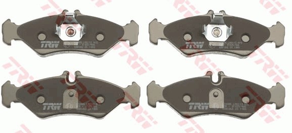 Bromsbeläggsats, Bakaxel Trw Cotec GDB1262 TRW