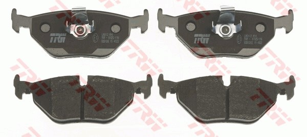 Bromsbeläggsats, Bakaxel Trw Cotec GDB1265 TRW