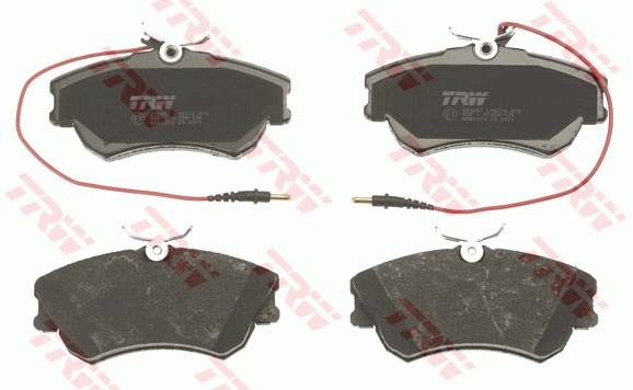 Bromsbeläggsats, Framaxel Trw Cotec GDB1270 TRW