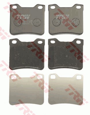 Bromsbeläggsats, Bakaxel Trw Cotec GDB1276 TRW