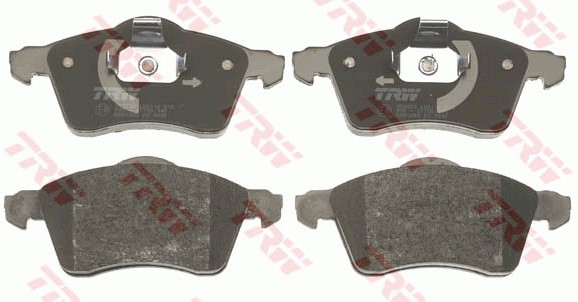 Bromsbeläggsats, Framaxel Trw Cotec GDB1282 TRW