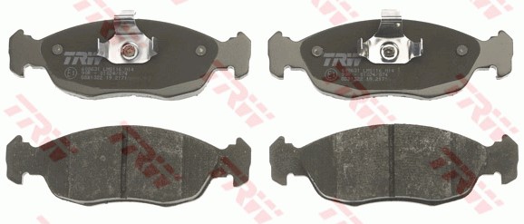Bromsbeläggsats, Framaxel Trw Cotec GDB1322 TRW