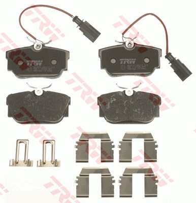 Bromsbeläggsats, Bakaxel Trw Cotec GDB1326 TRW