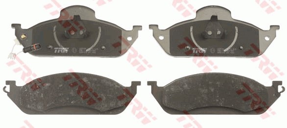Bromsbeläggsats, Framaxel Trw Cotec GDB1378 TRW