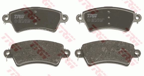 Bromsbeläggsats, Framaxel Trw Cotec GDB1385 TRW