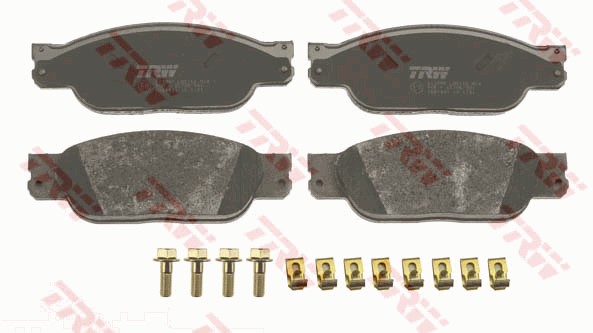 Bromsbeläggsats, Framaxel Trw Cotec GDB1401 TRW