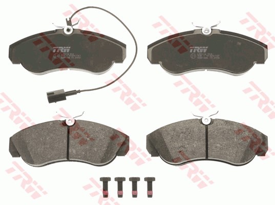 Bromsbeläggsats, Framaxel Trw GDB1426 TRW