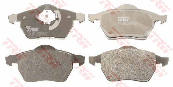 Bromsbeläggsats, Framaxel Trw GDB1429 TRW