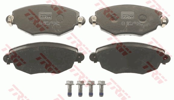 Bromsbeläggsats, Framaxel Trw Cotec GDB1434 TRW